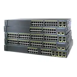 Cisco Catalyst 2960G-48TC - Commutateur - Géré - 44 x 10 - 100 - 1000 + 4 x SFP Gigabit combiné ... (WS-C2960G-48TCL-RF)_1